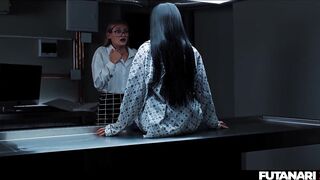 Shemale Sex at the - Trans Girl with Futa Cock Creampies Tiffany Tatum