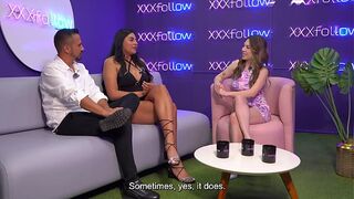 MelanyLatina hot wife fucked by Tommy Miller her real partner in XXXfollow Sessions with DaniOrtiz/ podcast - BIGTITS, BIG ASS
