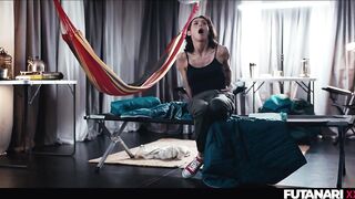 Lost in the Woods - Veronica Leal grows Futa Cock From Native Shemale Ghost and Facefucks Vale Nappi