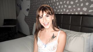 Trans Girl Takes 2 Big Cocks in Deep Anal Public Fucking Multiple Cum Shots VS World Biggest Cock