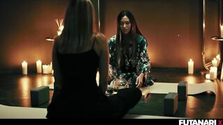 Asian Shemale Creampie - Sexy Girls Agatha Vega & May Thai in Transgender Lesbian Futa Fuck