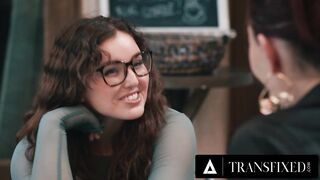 TRANSFIXED - Hot Waitress Emma Rose Rekindles With Old Bestie Leana Lovings During After Hour