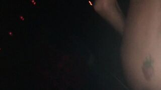 Public movie theater fuck with gorgeous transgender