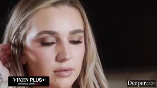 Deeper. Kendra Sunderland And MILF Brandi Love Share A Cock In Intense Threesome