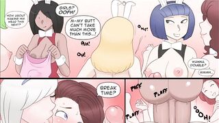 Daily Life At The Bunny Mansion Futanari Comic Porn