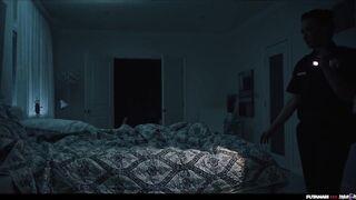 Police Raid Turns into Futa Threesome - Possessed Lesbian Parasited Fuck and Trans Shemale Cumshots