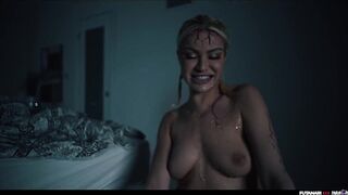 Police Raid Turns into Futa Threesome - Possessed Lesbian Parasited Fuck and Trans Shemale Cumshots