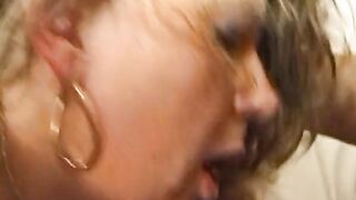 Busty French granny DP in hot threesome
