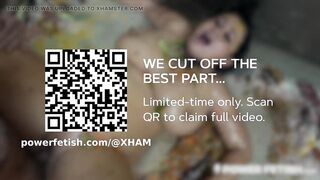 Power Fetish - Curvy brunette is doing Crazy Rimming