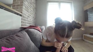 Caught my step-sister while she masturbated - SolaZola