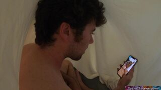 Stepmom helps stepson cum - Erin Electra