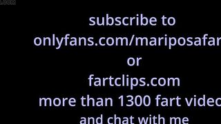 Rubbing my Asshole with my Thong - Fart Fetish