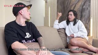 That's what you get for cheating! I fuck my boyfriend's best friend on his birthday, he fills my vagina with his cum! Kylei Ellish, Pipeboy and Nick Jowels
