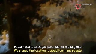 Trailer: Gangbang - Gifted black guy fucked me without a condom and came inside in front of his cuckold husband - Cristina Almeida - Dogging 36