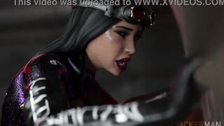 Catwoman X Killer Croc Monster Animation - Jackerman