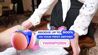 Slutty secretary cheats on her husband with her boss (dirty talk) 4K