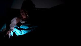 Horny big dick step brother fucks teen step sister as soon as their step parents leave