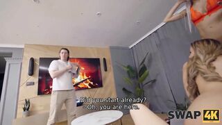 SWAP4K. Charlie Dean and Veronica Leal fucked Jennifer Mendez in a swap wives