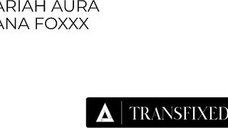 TRANSFIXED - Gorgeous Zariah Aura & Girlfriend Ana Foxxx Tender Moment Leads To Passionate Sex