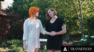 TRANSFIXED - Couple Jean Hollywood & Shiri Allwood Go WILD On Cis Masseuses During Vacation PART 1+2