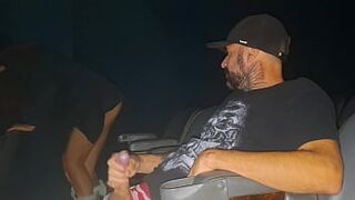 Wife fulfills fetish of going to porn cinema!