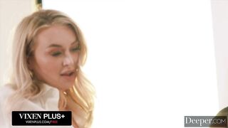 Deeper. Gorgeous Blonde Natalia Starr Rides His Monster BBC All Day