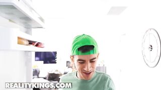 REALITY KINGS - Blondie Fesser Takes Control And Rides Her Stepson’s Face & Cock Like a Pro