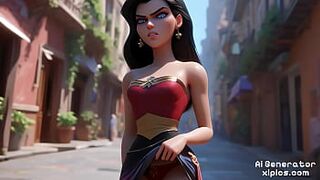 Wonder Women Porn and Hentai Ai compilation sexy and naked xxx Rule 34 enjoy this collection 3D
