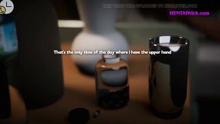 Tall Perv Wife X Old Guy with Massive Cock - 3D Animation, ENG Sub