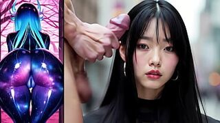 Gorgeous AI Cum-Splattered Groove Tape