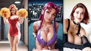 Gorgeous AI Cum-Splattered Groove Tape