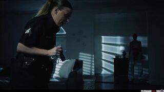 Police Officer Break Into Alien Futa House - Sex Craving Parasites Turns Hot Girls into Trans Shemale