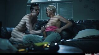Police Officer Break Into Alien Futa House - Sex Craving Parasites Turns Hot Girls into Trans Shemale
