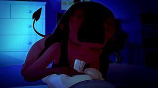 Succubus demon fucks