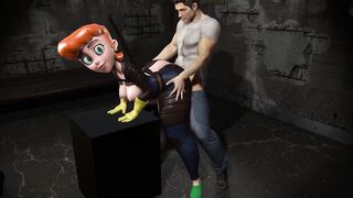 Dexter's Mom Bend Over Pounded Standing up Fallout and Dexter's Lab Parody