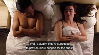 The Step-niece was surprised to see Uncle Carlos walking naked through the house.