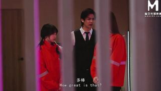 ModelMedia Asia - JD's Delivery CEO - The Bossy President Gives Physical Benefits for Pussy Joy