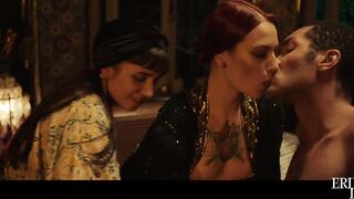 A Curious Lesbian Couple, And One Lucky Guy - Free Full movie - The Ultimate Kink on ERIKA LUST