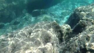 Underwater moments with hot views of my big natural tits and hot pussy