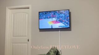 Lightskinned Ebony Teen Stepsister Rides Stepbrother’s Dick During Basketball Game