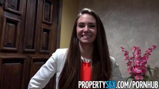 PropertySex - Real estate agent fucks film producer client