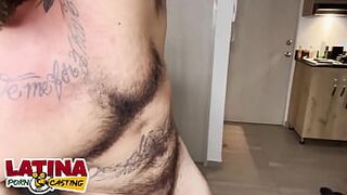 Camila Tulum - SUPER Thick Big Booty Colombian Slut Takes Her First White BWC By Porn Producer Latina Casting