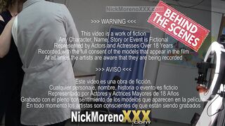 A milf with big natural tits arrives at the doctor's office, we fuck and I cum in her mouth
