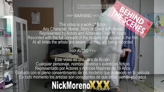 A milf with big natural tits arrives at the doctor's office, we fuck and I cum in her mouth