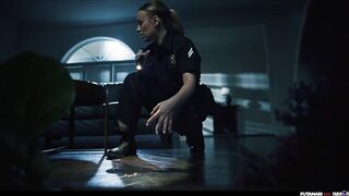 Police Officer Break Into Alien Futa House - Sex Craving Parasites Turns Hot Girls into Shemale