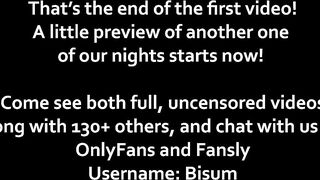 Bi hubby and hotwife enjoy two bisexual MMF threesome nights with a big-dicked bi bull