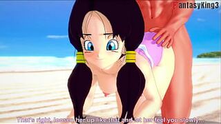 Videl fucking with Roshi - 3 - Dragonball Zex 7 - Full & POV on Sheer & PTRN: Fantasyking3