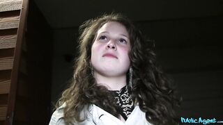 Public Agent - 18 yrs old, fertile, her FIRST CREAMPIE, she's ripe for breeding