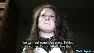 Public Agent - 18 yrs old, fertile, her FIRST CREAMPIE, she's ripe for breeding