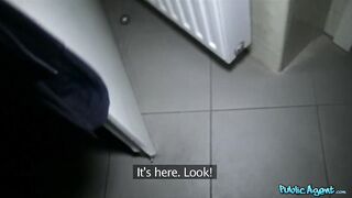 Public Agent - 18 yrs old, fertile, her FIRST CREAMPIE, she's ripe for breeding